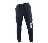 Pantalon de survêtement - EA7 Emporio Armani - 6KPP58-PJ07Z-1578 - Bleu - Élastique - Poches cargo XS