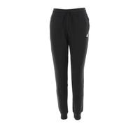 Pantalon de survêtement en coton pour homme - Adidas - Noir - Taille élastique et poches latérales XL