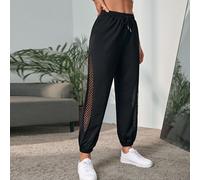 Pantalon de survêtement en résille à cordon L,M,S,XL,XSUnicoloreÉtoffe