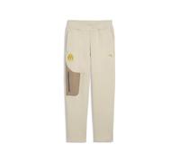 Pantalon de survêtement enfant OM Pumatech Fleece Beige 10 ans Unisex