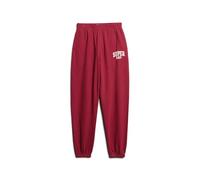 Superdry Athletic Boyfriend Sweat Pants Rouge S Femme