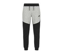 Pantalon De Survêtement Garçon En Coton Noir, Gris Foncé Chiné 12/13A