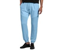 Pantalon de survêtement homme léger et stylé pour un décontracté et confortable en toute saison avec un design moderne et une coupe ample parfaite pour les activités quotidiennes (Light Blue, L)