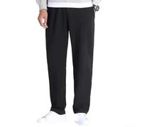 Pantalon de Survêtement Homme Loose Taille Élastique | Coupe loose ample, taille élastique avec , idéal pour un mouvement libre contrainte(Black 3XL)