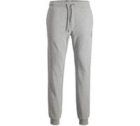 Pantalon de Survêtement - JACK & JONES - Gris Clair Chiné - Coton Doux - Ajustement Parfait - Fitness XXL