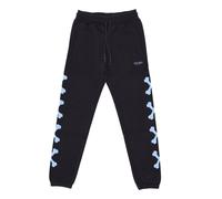 Pantalon de survetement leger Cross Bones pour hommes noir/bleu clair BLACK/LIGHT BLUE L