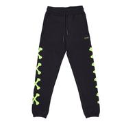 Pantalon de survetement leger Cross Bones pour hommes noir/vert BLACK/GREEN M