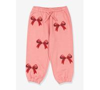 Pantalon de survêtement nœuds rose 9M(71CM)