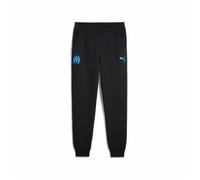 Pantalon de survêtement OM 2024/25 - PUMA Black-Bleu Azur M