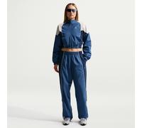 Pantalon de survêtement oversize taille mi-haute Nike pour femme Mystic Navy/Midnight Navy/Light Bone/Sail L (FR 46-48)