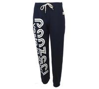 panzeri Pantalon Jogging épais Park O - Bleu Marine/Blanc L
