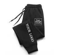Pantalon De Survêtement Personnalisé pour Homme - Créez Votre Propre Logo - Idéal pour La Course, La Salle De Sport et Les Loisirs. Color1,M