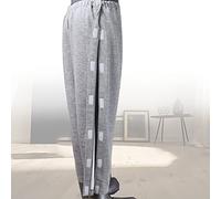 Pantalon De Survêtement Post-opératoire, À Boutons-pression Latéraux, Unisexe, Facile À Enfiler Et À Retirer Convient Aux Personnes Âgées Ou Handicapées(Female,L)