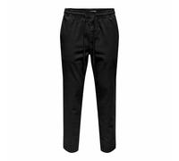 Pantalon de Survêtement pour Adultes Only & Sons Onslinus Taper 0183 Noir Hom