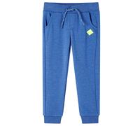 Pantalon de survêtement pour enfants bleu mélange 140 vidaXL