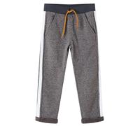 Pantalon de survêtement pour enfants mélange gris foncé 116 vidaXL