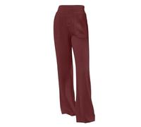 Pantalon de survêtement pour enfants Tween Girls Pantalon droit Unifor M Legging extensible Taille 5 14 ans, bordeaux, 9-10 ans