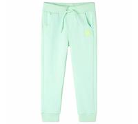 Pantalon De Survêtement Pour Enfants Vert Vif 116