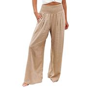 Pantalon de survêtement pour femme - Multicolore brillant - Camouflage foncé - Style décontracté - Ceinture élégante - Taille haute - Coton - Entraînement surdimensionné - Affaires, kaki, 4XL