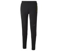 Pantalon de survêtement Puma Borussia Dortmund Football Casuals - Réf. 767690-06. Couleur : Noir. Détails. - Taille élastiqué. - XXL