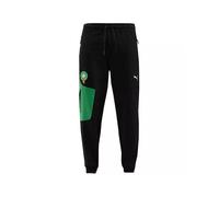 PUMA Pantalon de survêtement FRMF Woven Noir, Vert, Rouge. S