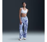 Pantalon de survêtement taille mi-haute en jacquard Nike Collection pour femme Blanc/Hyper Royal/Blanc XL (FR 50-52)
