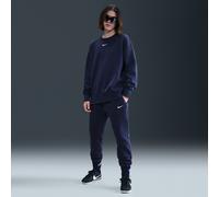 Pantalon de survêtement taille mi-haute Nike Phoenix Fleece pour femme Midnight Navy/Sail XS (FR 34-36)