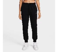 Pantalon de survêtement taille mi-haute Nike Phoenix Fleece pour femme Noir/Sail S (FR 38-40)