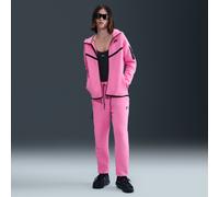 Pantalon de survêtement taille mi-haute Nike Tech Fleece pour femme Playful Pink/Noir L (FR 46-48)