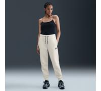 Pantalon de survêtement taille mi-haute Nike Tech Fleece pour femme Sail/Noir XS (FR 34-36)