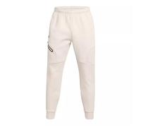 Under Armour Pantalon de survêtement Unstoppable FLC Jogger Homme Beige S