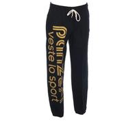 Pantalon de survêtement Uni h noir/or jersey pant - Panzeri M