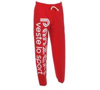Pantalon de survêtement Uni h rouge jersey pant - Panzeri L