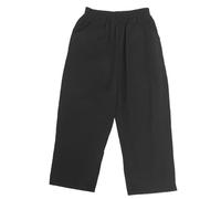 Pantalon de Toilettage pour Animaux, Antistatique, Imperméable, Noir | Polyester Léger, Coupe Unisexe Mollet, pour Salons Animaliers et Soins à Domicile