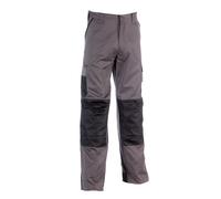 Pantalon de travail à poches Mars Herock, gris, taille 52, longueur 81 cm