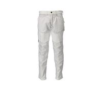 Pantalon de travail avec poches genouillères Customized - 22479-230-Blanc-82-62