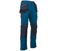 Pantalon de travail avec poches volantes amovibles Cobalt - CREUSET - LMA 38