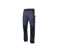 Pantalon bicolore SULFATE multipoches gris/noir T50 - LMA LEBEURRE - 1622