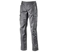 Pantalon de travail cargo multi-saison avec élastique à la taille Diadora Utility Art. Pant Level Cargo, gris, M