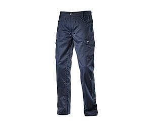 Pantalon de travail cargo multi-saison avec élastique à la taille Diadora Utility Art. Pant Level Cargo, bleu, 3XL