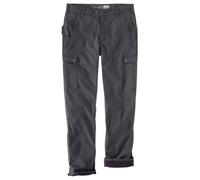 PANTALON DE TRAVAIL CARGO RIPSTOP DOUBLÉ EN POLAIRE Gris - 029 - CARHARTT - 105491 40