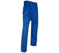Pantalon de travail CLOU braguette à boutons 100141 bleu bugatti T42 LMA LEBEURRE 100141-T42