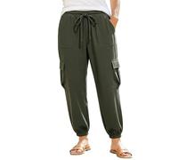 Pantalon de travail décontracté et polyvalent à poches unies - Un pantalon classique pour tous les jours avec des poches avant obliques pratiques pour un confort optimal tout au long de la (GN2, XL)
