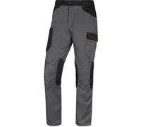Delta Plus Pantalon de travail multipoches MACH 2 V3 M2PA3GOXG gris/orange 65/35 polyester/coton TXL
