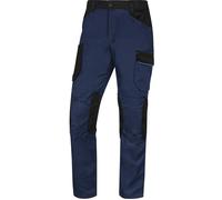 Delta Plus Pantalon de travail MACH 2 V3 multipoches bleu marine/bleu roi TM