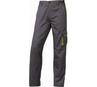 PANTALON DE TRAVAIL DELTA PLUS PANOSTYLE® POLYESTER COTON GRIS / VERT -M6PANGR0