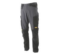 Pantalon de travail DeWalt Waterford, noir/gris, taille 48 longueur 79 cm