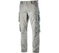 PANTALON DE TRAVAIL DIADORA MULTIPOCHES ÉLASTIQUE GRIS WAYET II - 16029875093 S