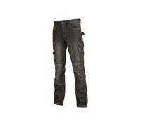 Pantalon de travail en jeans U-Power Pepper - black carbon M