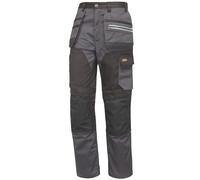 Pantalon de travail étui extensible Site Kirksey gris / noir taille 42, longueur de jambe 81cm